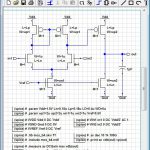 NS-Drawによるアンプの回路図